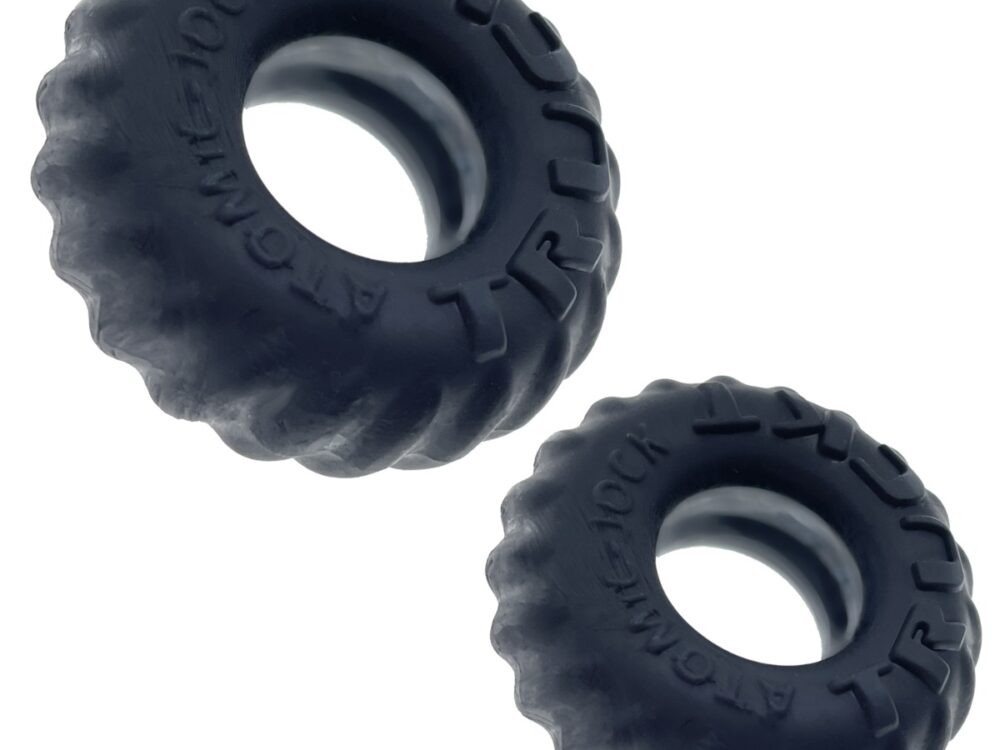 Oxballs Truckt 2-Piece Cockring - Plus + Silicone Special Edition Night