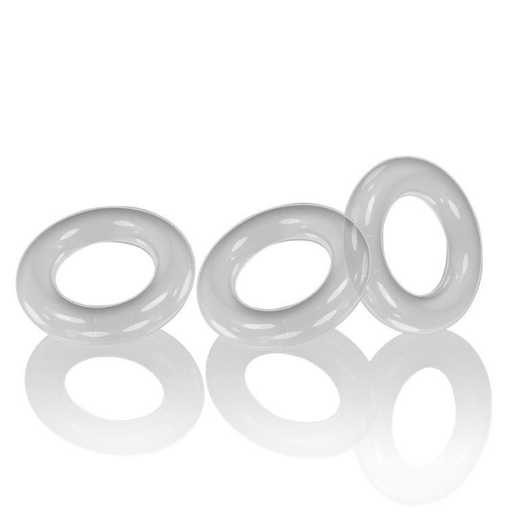 WILLY RINGS 3-pack cockrings   clear