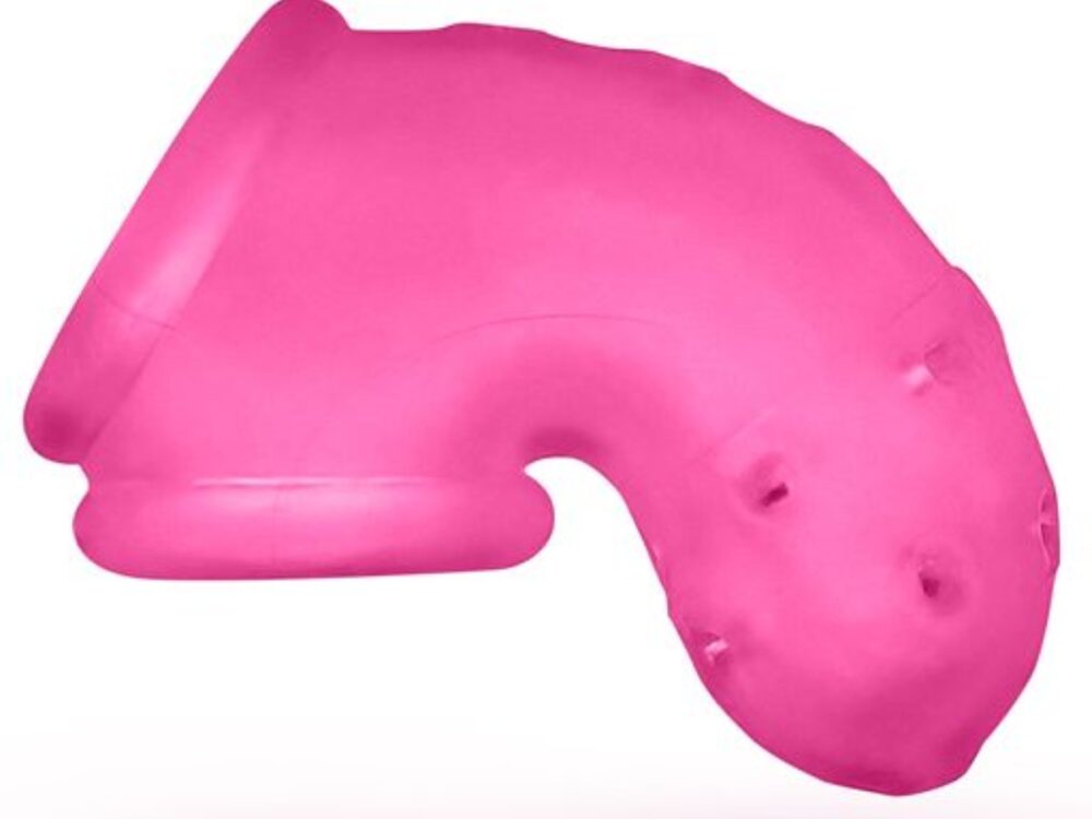 AIRLOCK air-lite vented chastity PINK ICE