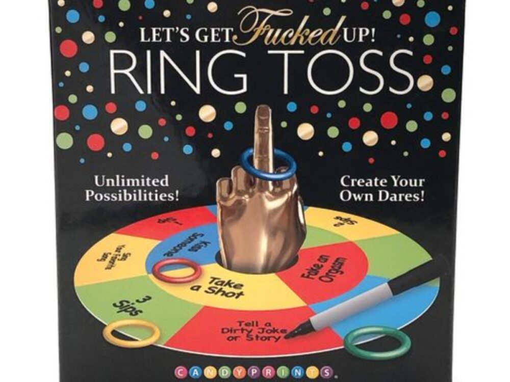 Little Genie Let's Get Fucked Up Ring Toss