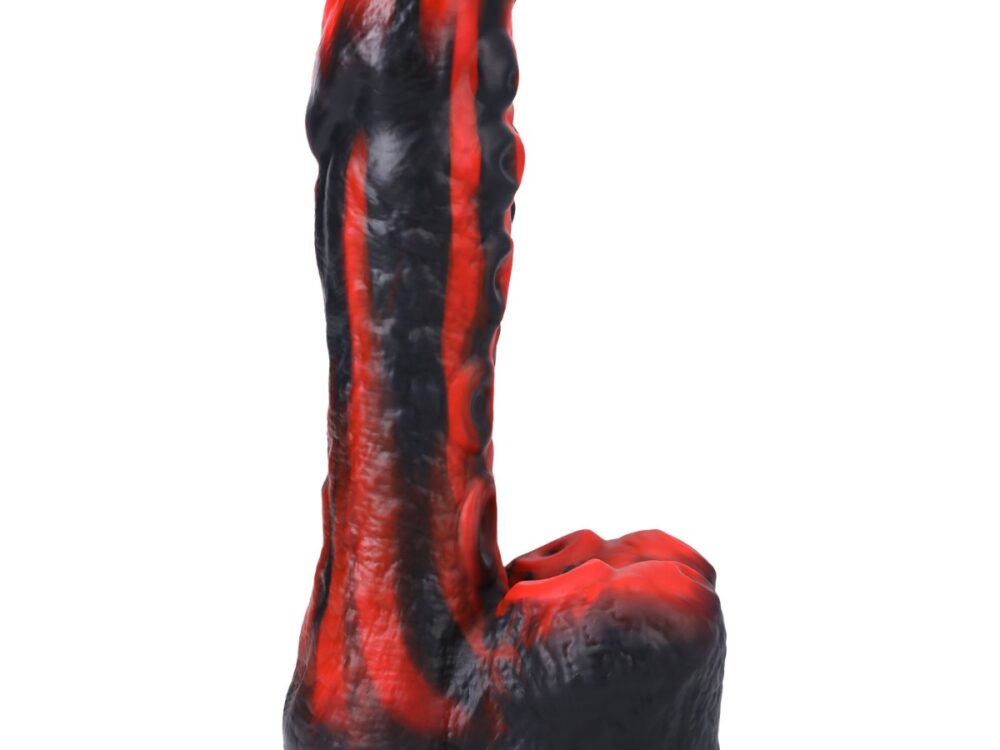 Fort Troff - Tendril Thruster - Mini Fuck Machine - Rechargeable Silicone with Remote - Red/Black