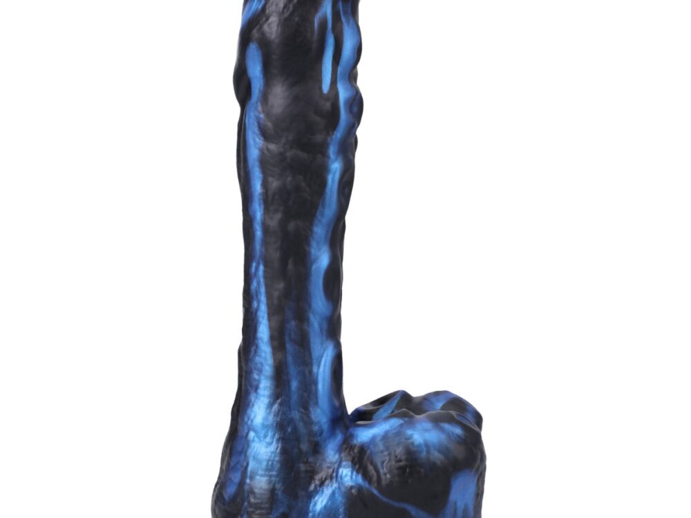 Fort Troff - Tendril Thruster - Mini Fuck Machine - Rechargeable Silicone with Remote - Blue/Black